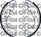 Комплект тормозных колодок CIFAM 153508