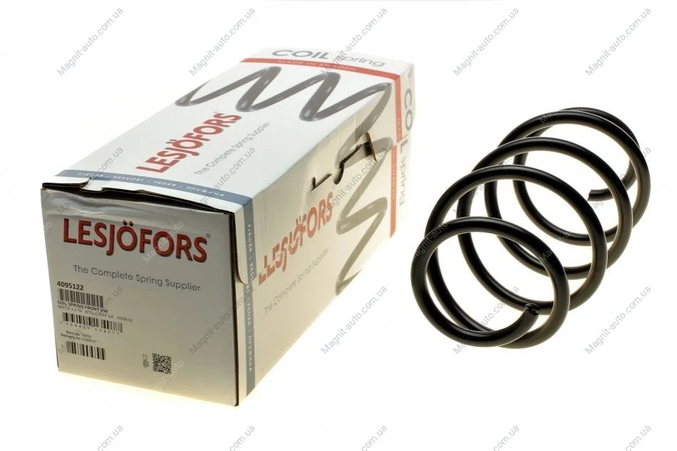 Пружина перед. VW, BEETLE 1,2 TSI 4/11- / GOLF 1,4 10/08-12 LESJOFORS 4095122 (фото 1)