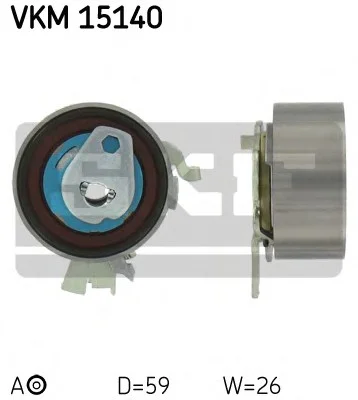Ролик модуля натяжителя ремня SKF VKM15140 (фото 1)