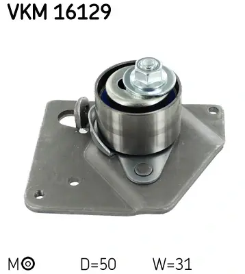 Ролик модуля натяжителя ремня SKF VKM16129 (фото 1)