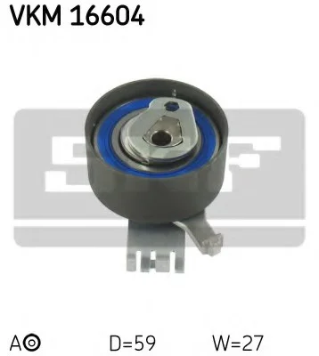 Натяжной ролик, ремень ГРМ SKF VKM16604 (фото 1)