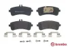 Klocki ham. C W205 ty│.. BREMBO P50132 (фото 2)
