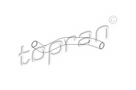 Шланг, вентиляция картера TOPRAN TOPRAN / HANS PRIES 721793