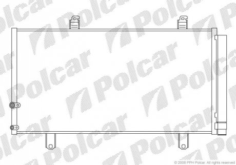 Радиаторы кондиционера Polcar 8138K8C1S