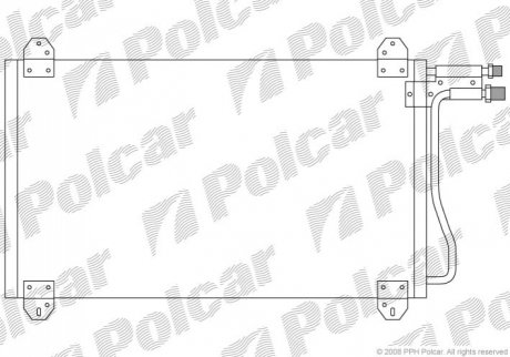 Радиаторы кондиционера Polcar 5062K8C1S