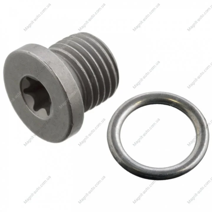 Болт зливу оливи VW T5 2.0 TSI 11-15 (M14x1.50x12) FEBI BILSTEIN 103344 (фото 1)