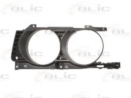 Решетка радиатора лев (наружный, черный) BMW 5 E34 01.94-01.97 BLIC 65020700579911P