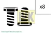 Комплект болтов, маховик LUK 411022810 411022810
