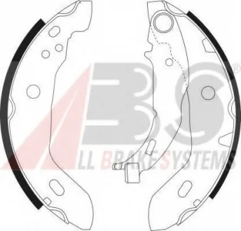 Колодки ручного тормоза W168 97-04 (TRW) A.B.S. 9041