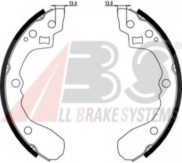 Комплект тормозных колодок A.B.S. 9080