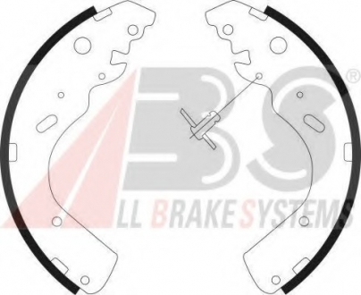 Комплект тормозных колодок A.B.S. 9086