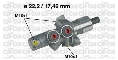 Главный тормозной цилиндр CIFAM 202175