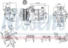 Компресор LANCIA DELTA (2009) 1.6 MJTD NISSENS 890074 (фото 6)