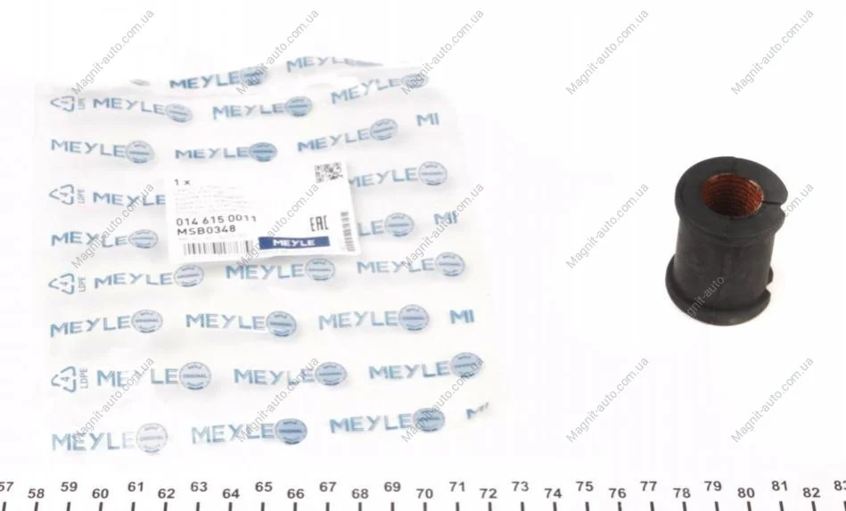 Втулка стабілізатора SMART FORTWO 07-перед. міст (Вир-во) MEYLE 0146150011 (фото 1)