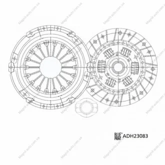 Комплект сцепления BLUE PRINT ADH23083