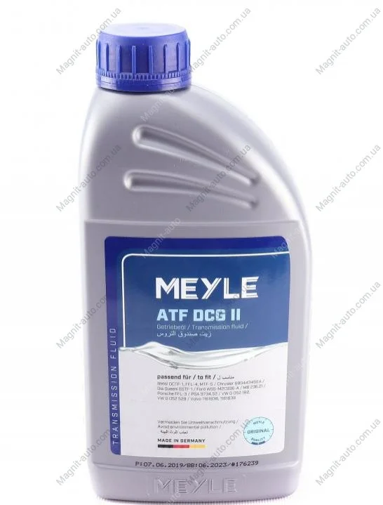 Масло трансмиссионное DCT Meyle DCG-II, 1 л MEYLE 0140193700 (фото 1)
