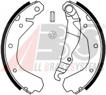 Комплект тормозных колодок A.B.S. 8808