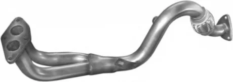 Глушник, алюм. сталь, передн. част. VW Golf III 1.6i 94-97; 1.6i Variant 94-95; Vento 1.6i 94-98 (30.454) Polmostrow POLMOSTROW 30454