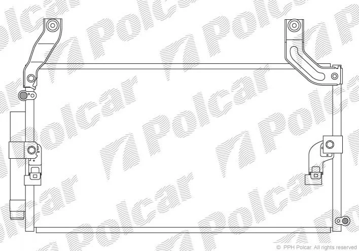 Радиаторы кондиционера POLCAR Polcar 8179K81K (фото 1)