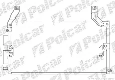 Радиаторы кондиционера POLCAR Polcar 8179K81K
