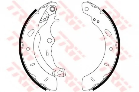 Комплект тормозных колодок TRW GS8806