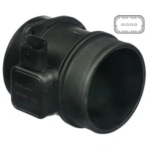 Расходомер воздуха (4 pin, модуль) VOLVO C30, S40 II, V50 CITROEN C-CROSSER, C-CROSSER ENTERPRISE, C5 II, C5 III, C8, JUMPY II FIAT SCUDO, ULYSSE FORD FOCUS C-MAX, FOCUS II 2.0D/2.0DH/2.2D 10.03- Delphi AF1023012B1