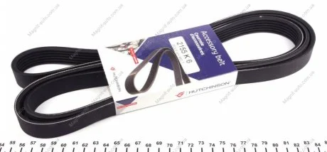 Ремінь генератора MB Sprinter OM602 95-00 HUTCHINSON 2155K6