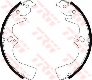 Комплект тормозных колодок TRW GS8682