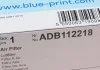 ФИЛЬТР ВОЗДУШНЫЙ (BMW Фильтр воздушный MINI 1.6/2.0d 10-) BLUE PRINT ADB112218 (фото 5)
