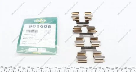 Монтажний к-кт гальмівних колодок FRENKIT 901606