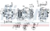Компресор CITROËN C5 (2005) 1.6 HDI NISSENS 89404 (фото 7)