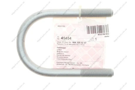 Лестница рессоры / U-образный болт FEBI BILSTEIN 45454