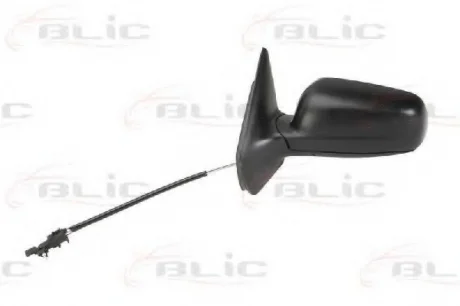 Бокове дзеркало лев (механічне, асферичне).) VW BORA, GOLF IV 08.97-06.06 BLIC 5402041111127P