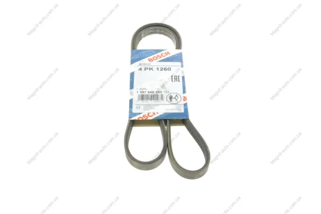 Ремінь П-клиновий 4PK1260 BOSCH 1987948380