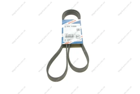 Ремень П-клиновый 6PK1496 BOSCH 1987948497