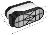 Воздушный фильтр -FILTER MANN CP33280