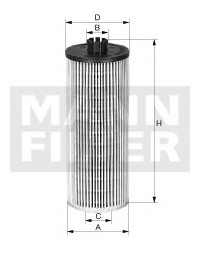Масляный фильтр -FILTER MANN HU12122x