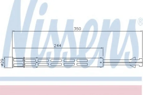 Осушитель, кондиционер NISSENS 95502