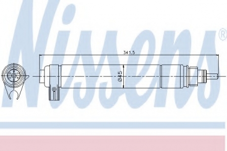 Осушитель, кондиционер NISSENS 95346