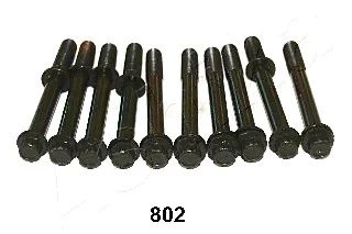 Комплект болтів з головкою системи TORX з чорного металу ASHIKA 11508802 (фото 1)