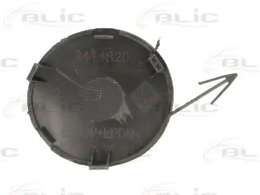 Заглушка буксировочного крюка задн (сертификат TÜV) NISSAN QASHQAI I J10 11.06-04.14 BLIC 5513001617970Q (фото 1)