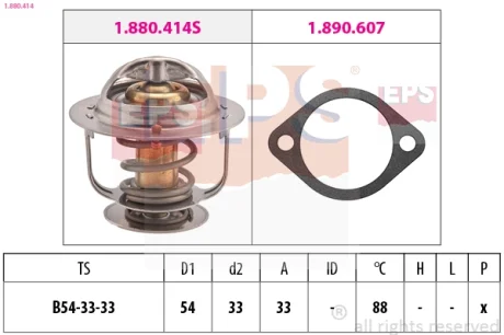 Termostat CARNIVAL K2700 EPS 1880414