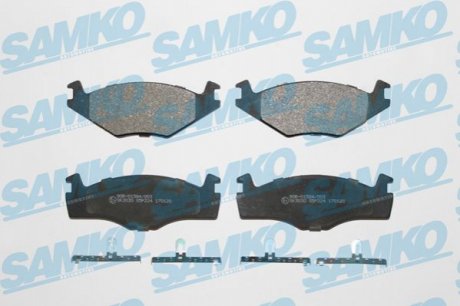 KLOCKI HAMULCOWE SAMKO 5SP224