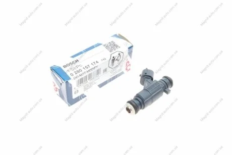 Форсунка паливна HYUNDAI/KIA Accent/i30/Cee\'d/Cerato/Soul \'\'1,4-1,6 \'\'06>> BOSCH 0280157174