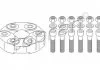 Муфта еластична к-кт MB C (CL203), C T-MODEL (S202), C T-MODEL (S203), C T-MODEL (S204), C (W202), C (W203), CLK (A208), CLK (A209) 1.8-5.0 05.93-08.14 TOPRAN / HANS PRIES 400250 (фото 1)