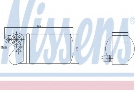 Осушитель, кондиционер NISSENS 95517