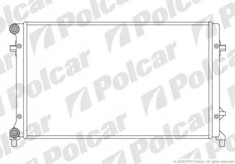 Радиаторы охлаждения Polcar 133108A1 (фото 1)