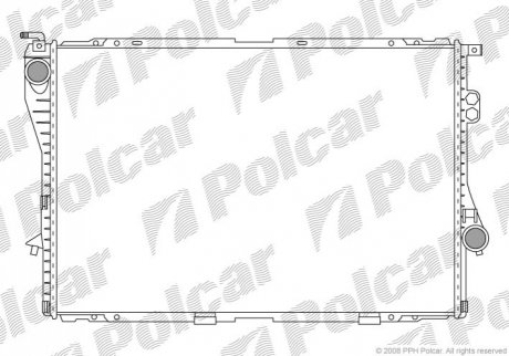 Радиаторы охлаждения Polcar 201608A4 (фото 1)