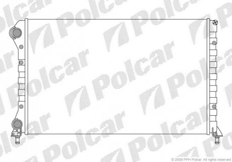 Радиаторы охлаждения Polcar 304008A4 (фото 1)