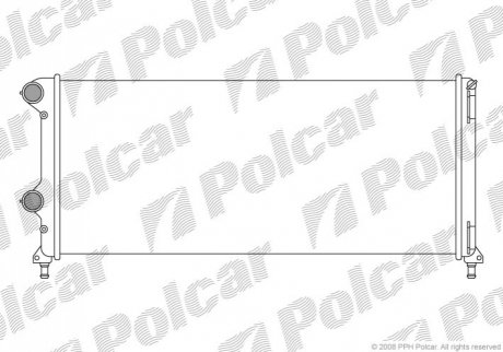 Радиаторы охлаждения Polcar 304008A5